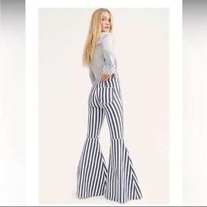 Free People Just Float on striped